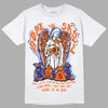 Dunk Low Futura Orange Blaze  DopeSkill T-Shirt Angels Graphic Streetwear - White 