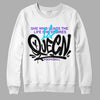 Jordan 6 "Aqua" DopeSkill Sweatshirt Queen Graphic Streetwear - White 