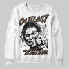 A Ma Maniére x Air Jordan 4 “Dark Mocha” DopeSkill Sweatshirt Outlast Graphic Streetwear - White