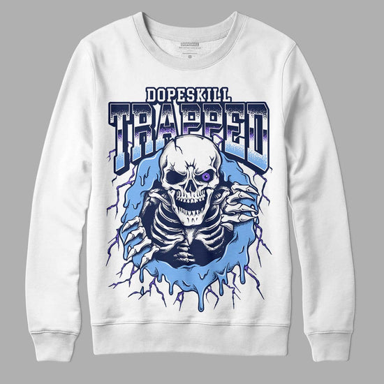 Jordan 5 SE “Georgetown” DopeSkill Sweatshirt Trapped Halloween Graphic Streetwear