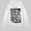 Jordan 5 Retro Reverse Metallic DopeSkill Hoodie Sweatshirt Stackin Mines Graphic Streetwear - White