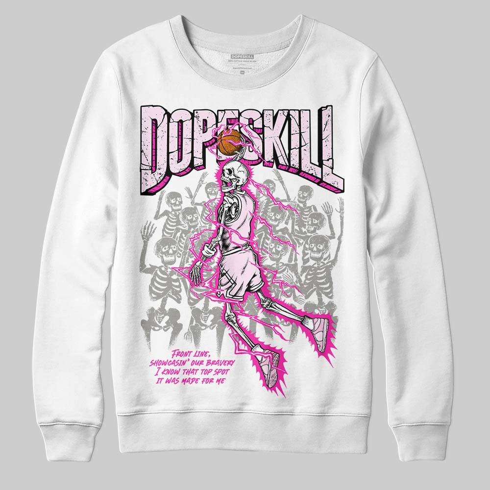 Dunk Low Triple Pink DopeSkill Sweatshirt Thunder Dunk Graphic Streetwear - White 