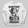 Grey Sneakers DopeSkill Long Sleeve T-Shirt Trust Nobody Graphic Streetwear - White