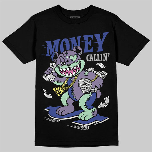 Jordan 1 Retro Low OG Zion Williamson Voodoo Alternate DopeSkill T-Shirt Money Callin' Graphic Streetwear - Black