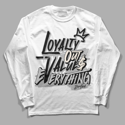 Jordan 3 “Off Noir” DopeSkill Long Sleeve T-Shirt LOVE Graphic Streetwear - White