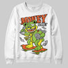 Neon Green Sneakers DopeSkill Sweatshirt Money Callin' Graphic Streetwear - White