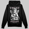 Jordan 4 Retro Valentine's Day (2026) (GS) DopeSkill Hoodie Sweatshirt Trust Nobody Graphic Streetwear - black