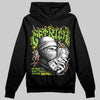 Neon Green Sneakers DopeSkill Hoodie Sweatshirt New Get Rich Graphic Streetwear - Black