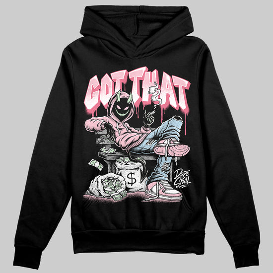 Jordan 4 Retro Valentine's Day (2026) (GS) DopeSkill Hoodie Sweatshirt Got That Graphic Streetwear - Black