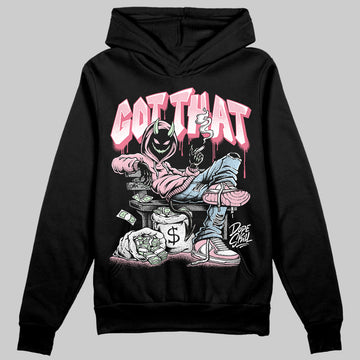 Jordan 4 Retro Valentine's Day (2026) (GS) DopeSkill Hoodie Sweatshirt Got That Graphic Streetwear - Black