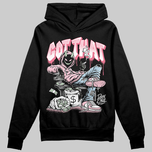 Jordan 4 Retro Valentine's Day (2026) (GS) DopeSkill Hoodie Sweatshirt Got That Graphic Streetwear - Black