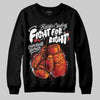 Black and White Sneakers DopeSkill Sweatshirt Fight For Right Graphic Streetwear - Black