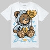 Vans Knu Stack Vintage Satin Dream Blue DopeSkill T-Shirt Broken Bear Graphic Streetwear - White