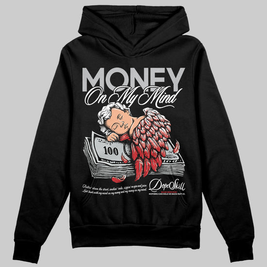 Jordan 3 OG “Black Cement” DopeSkill Hoodie Sweatshirt MOMM Graphic Streetwear - Black