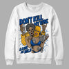 Dunk Blue Jay and University Gold DopeSkill Sweatshirt Don't Kill My Vibe Graphic Streetwear - White 