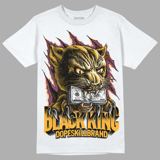Jordan 1 Retro High OG Brotherhood DopeSkill T-Shirt Black King Graphic Streetwear - White