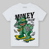 Green Sneakers DopeSkill Toddler Kids T-shirt Money Callin' Graphic Streetwear - White