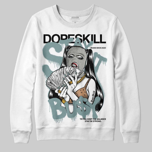 Nike Air Max 1 Low Poly “Adventure” DopeSkill Sweatshirt Stay It Busy Graphic Streetwear - White