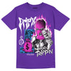 PURPLE Sneakers DopeSkill Purple T-Shirt Drip'n Never Tripp'n Graphic Streetwear