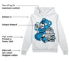 Military Blue 4s DopeSkill Hoodie Sweatshirt Bear Steals Sneaker Graphic