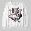 DJ Khaled x Jordan 5 Retro ‘Crimson Bliss’  DopeSkill Sweatshirt Trust No One Graphic Streetwear - White