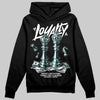 Black and White Sneakers DopeSkill Hoodie Loyalty Graphic Streetwear - Black