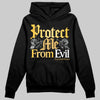 Jordan 12 "Phantom" DopeSkill Hoodie Sweatshirt Protect Me From Evil Graphic Streetwear - Black