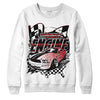 Jordan 12 “Red Taxi” DopeSkill Sweatshirt ENGINE Tshirt Graphic Streetwear - White