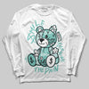 Jordan 11 Low "Igloo" DopeSkill Long Sleeve T-Shirt Smile Through The Pain Graphic Streetwear - White