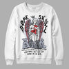 Jordan 4 “Bred Reimagined” DopeSkill Sweatshirt Angels Graphic Streetwear - White 