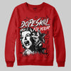 Red Sneakers DopeSkill Sweatshirt Fix Your Energy Graphic Streetwear - red