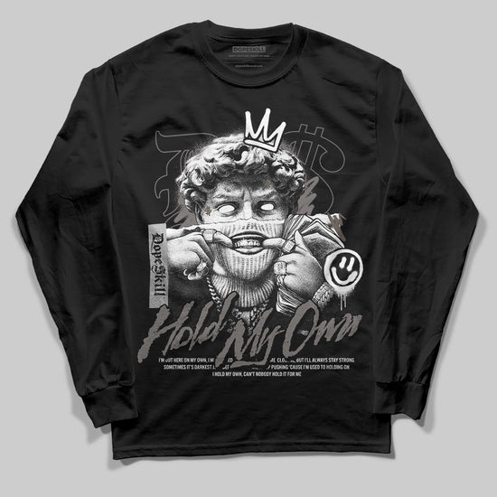 Jordan 4 Retro Cave Stone DopeSkill Long Sleeve T-Shirt In My Way Graphic Streetwear - Black