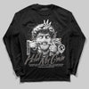 Jordan 4 Retro Cave Stone DopeSkill Long Sleeve T-Shirt In My Way Graphic Streetwear - Black