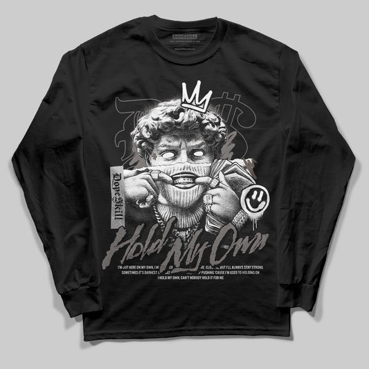 Jordan 4 Retro Cave Stone DopeSkill Long Sleeve T-Shirt In My Way Graphic Streetwear - Black