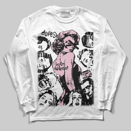 Jordan 5 OG “35th Anniversary” DopeSkill Long Sleeve T-Shirt Built Different Graphic Streetwear - White