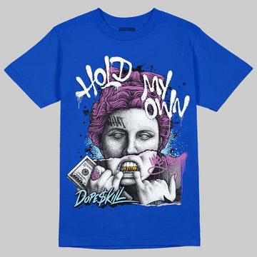 Jordan 12 “Hyper Royal” DopeSkill Hyper Royal T-shirt Hold My Own Graphic Streetwear