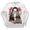 Jordan 13 “Dune Red” DopeSkill Long Sleeve T-Shirt NPC Graphic Streetwear - WHite