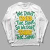 Green Sneakers DopeSkill Long Sleeve T-Shirt Grind Shine Graphic Streetwear - White 