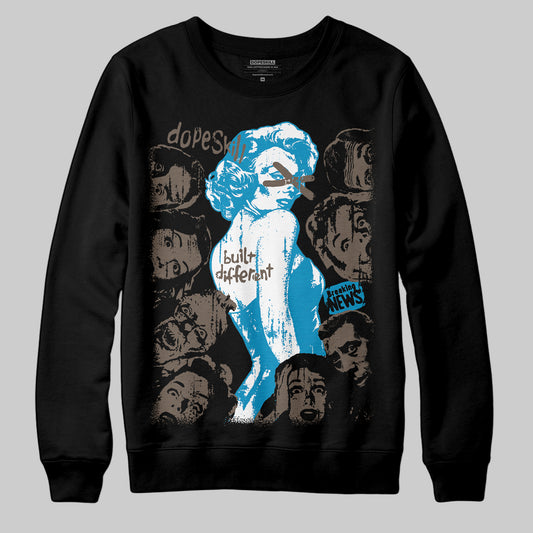 Jordan 3 GS “We Outside” DopeSkill Sweatshirt Built Different Graphic Streetwear - Black