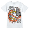 Jordan 3 Georgia Peach DopeSkill T-Shirt Takin No L's Graphic Streetwear - White