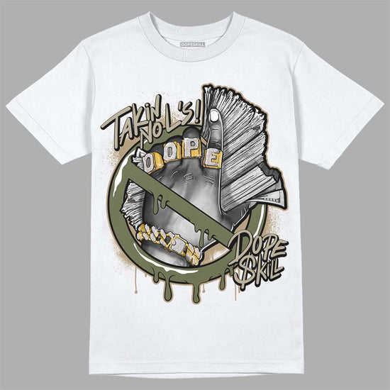 Air Max 90 Ballistic Neutral Olive DopeSkill T-Shirt Takin No L's Graphic Streetwear - White