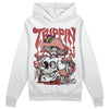 Jordan 13 “Dune Red” DopeSkill Hoodie Sweatshirt Trippin Graphic Streetwear - White