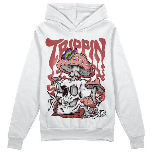 Jordan 13 “Dune Red” DopeSkill Hoodie Sweatshirt Trippin Graphic Streetwear - White