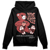 Jordan 13 “Dune Red” DopeSkill Hoodie Sweatshirt Love Kills Graphic Streetwear - black