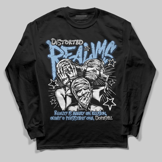 Asics Gel-Cumulus 16 Wash/Independence Blue DopeSkill Long Sleeve T-Shirt Distorted Realms Graphic Streetwear - Black