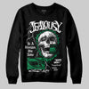 Green Sneakers DopeSkill Sweatshirt Jealousy Graphic Streetwear - Black