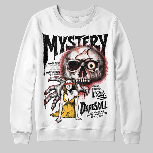 Jordan 14 Golf “Last Shot” DopeSkill Sweatshirt Mystery Ghostly Grasp Graphic Streetwear - White