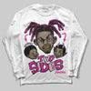 Pink Sneakers DopeSkill Long Sleeve T-Shirt Two Sides Graphic Streetwear - White