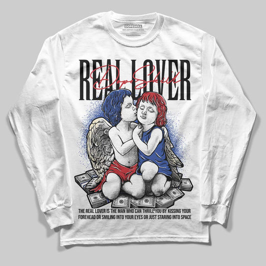 Jordan 4 “Rare Air” DopeSkill Long Sleeve T-Shirt Real Lover Graphic Streetwear - White