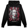 Jordan 1 Retro High '85 OG Metallic Burgundy DopeSkill Hoodie Sweatshirt Money Don't Lie Graphic Streetwear - black